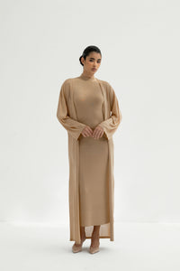 Sevin Dress Set in Viscose knit with Lurex
