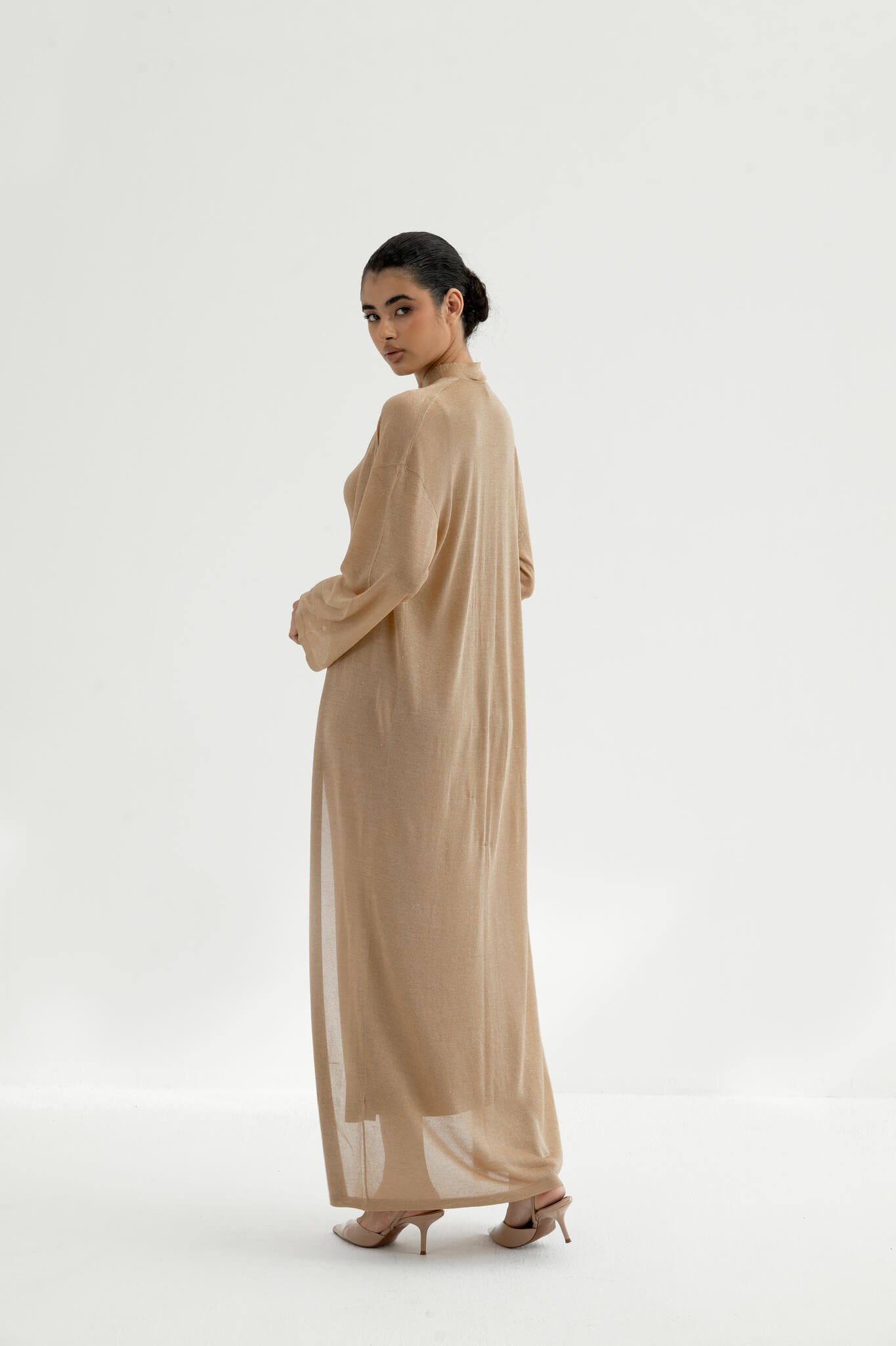 Sevin Dress Set in Viscose knit with Lurex