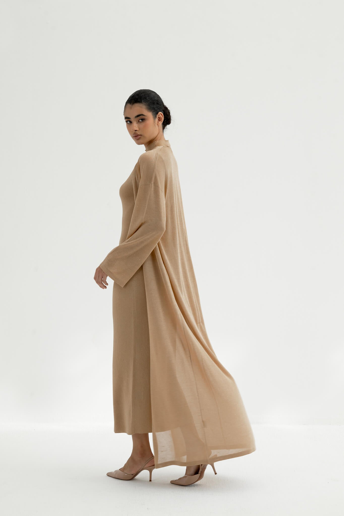 Sevin Dress Set in Viscose knit with Lurex