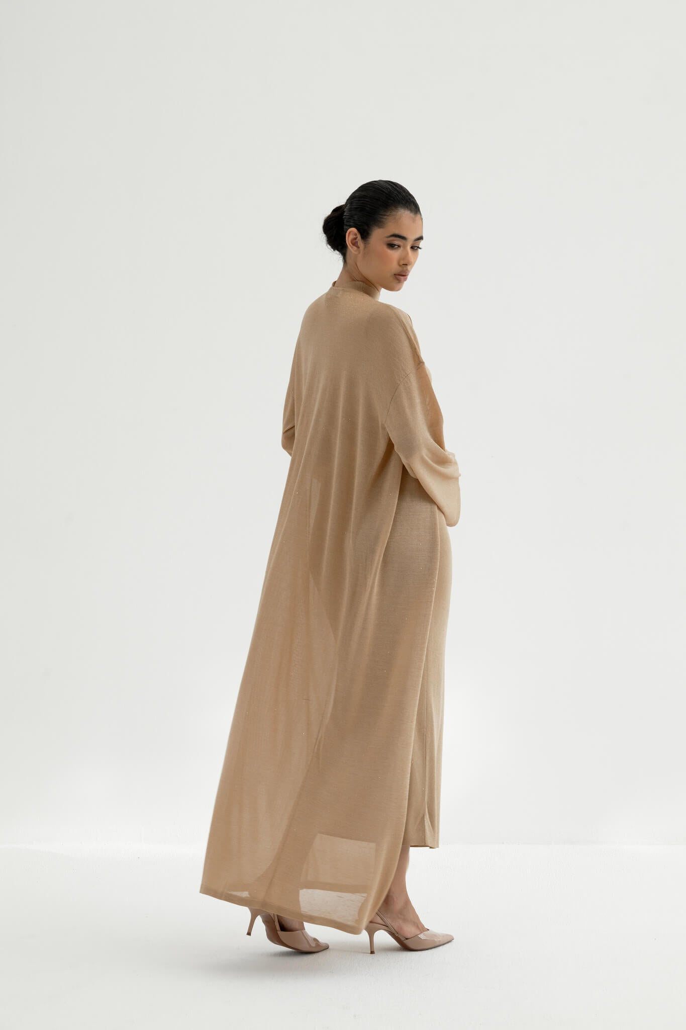 Sevin Dress Set in Viscose knit with Lurex