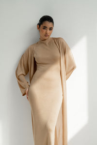 Sevin Dress Set in Viscose knit with Lurex