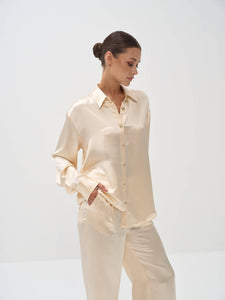 Roisin Shirt & Pants Set in Naia™ Satin