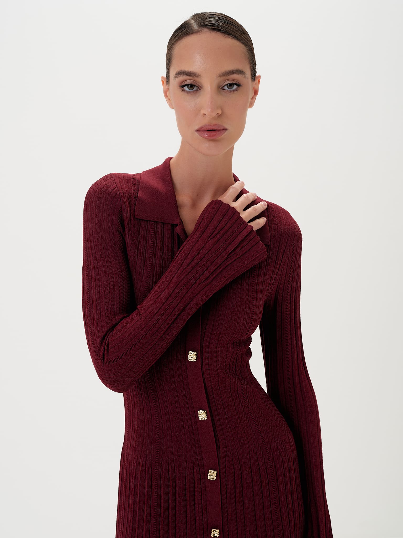Aurelie Knit Dress - Premium Soft Knit with Fluid Silhouette and Refined Profile for Effortless Everyday Styling - NRA Aurelie Knit Dress - Premium Soft Knit with Fluid Silhouette and Refined Profile for Effortless Everyday Styling - NRA