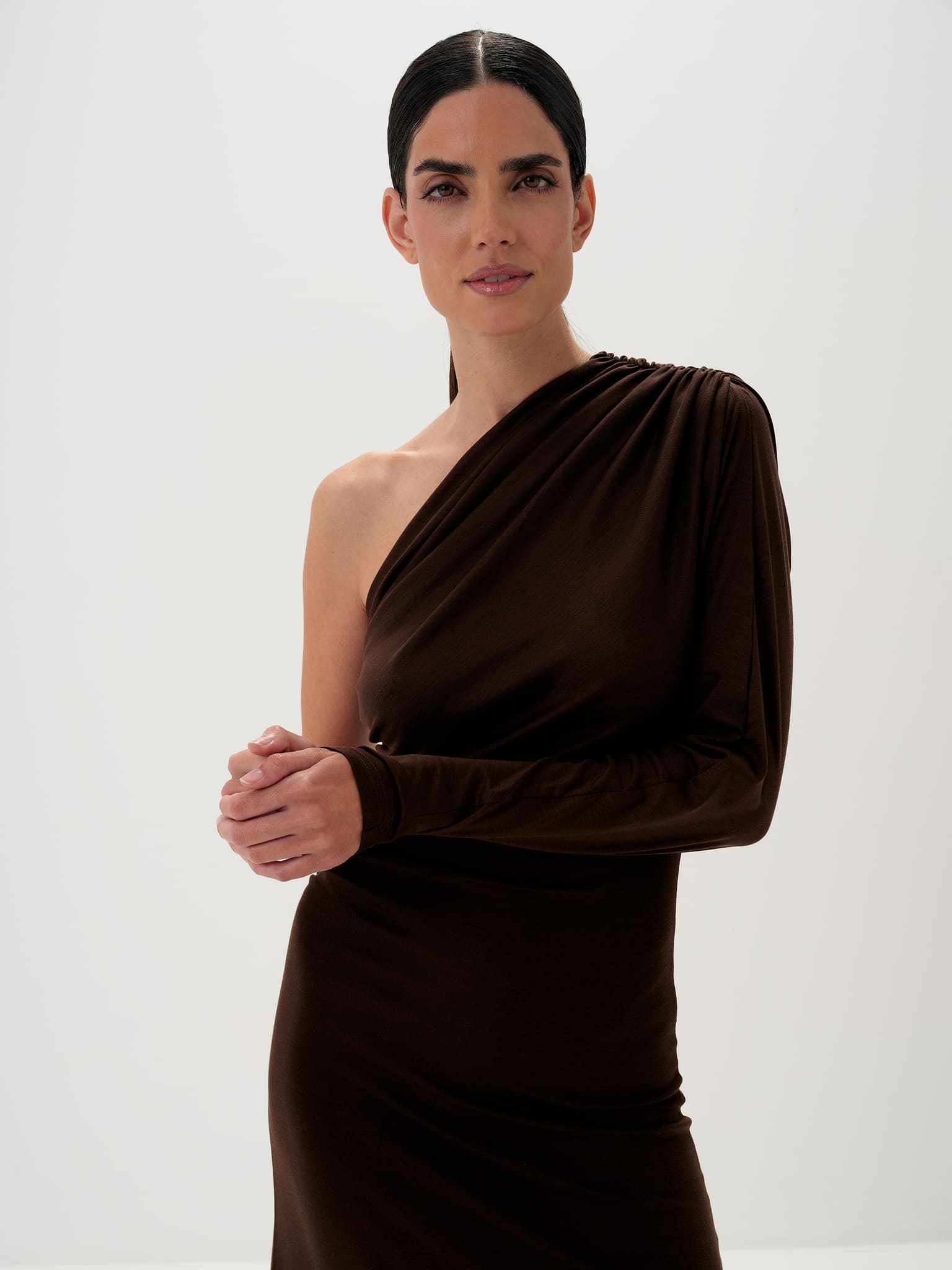 Calista Timeless Maxi Dress - Flowing Silhouette with Elegant Shape and Refined Texture - NRA Calista Timeless Maxi Dress - Flowing Silhouette with Elegant Shape and Refined Texture - NRA