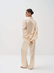 Roisin Shirt & Pants Set in Naia™ Satin
