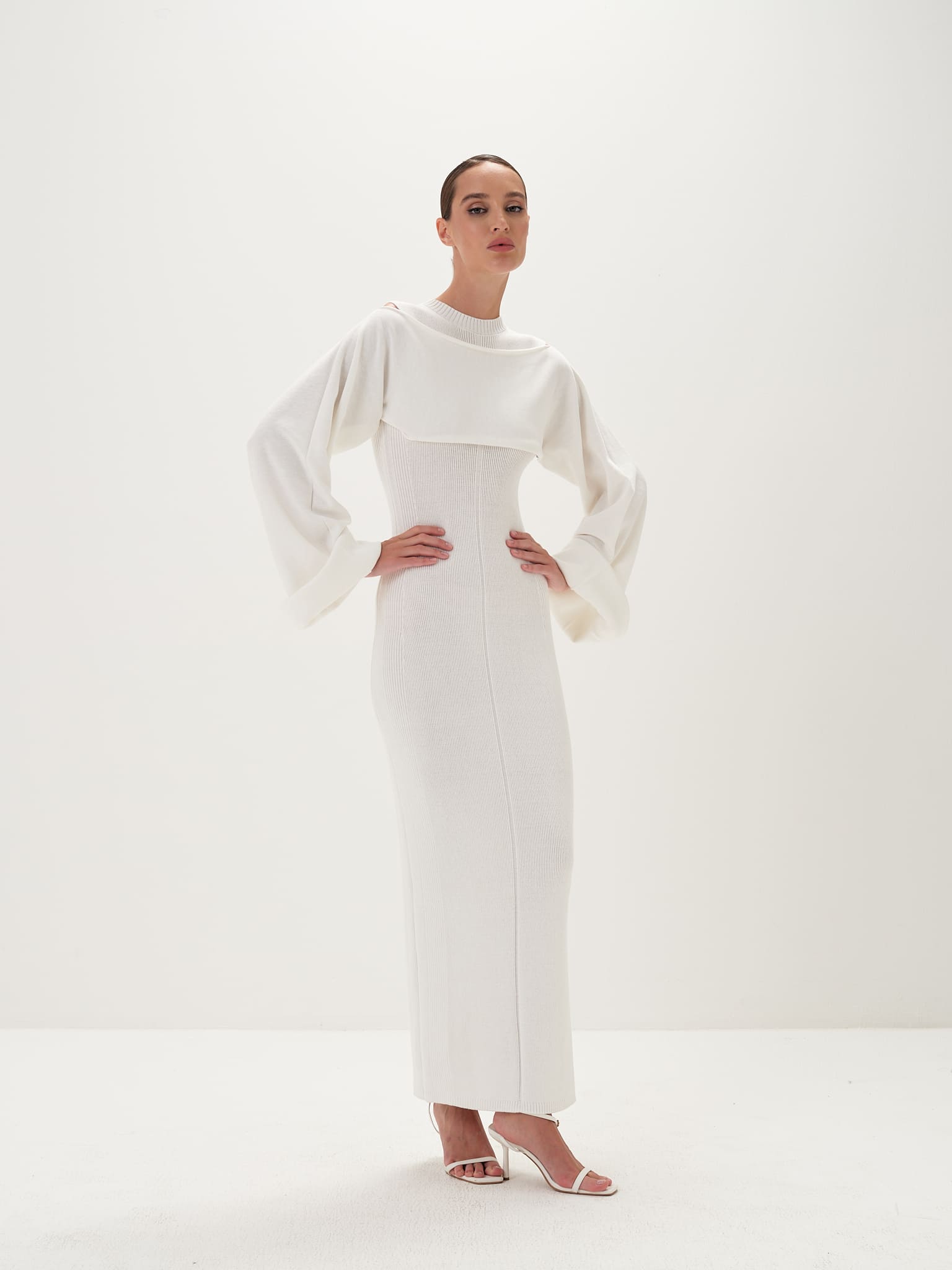 Seraphina Elegant Knit Dress - Premium Soft Knit Fabric with Refined Silhouette and Graceful Movement for Polished Everyday Styling - NRA Seraphina Elegant Knit Dress - Premium Soft Knit Fabric with Refined Silhouette and Graceful Movement for Polished Everyday Styling - NRA