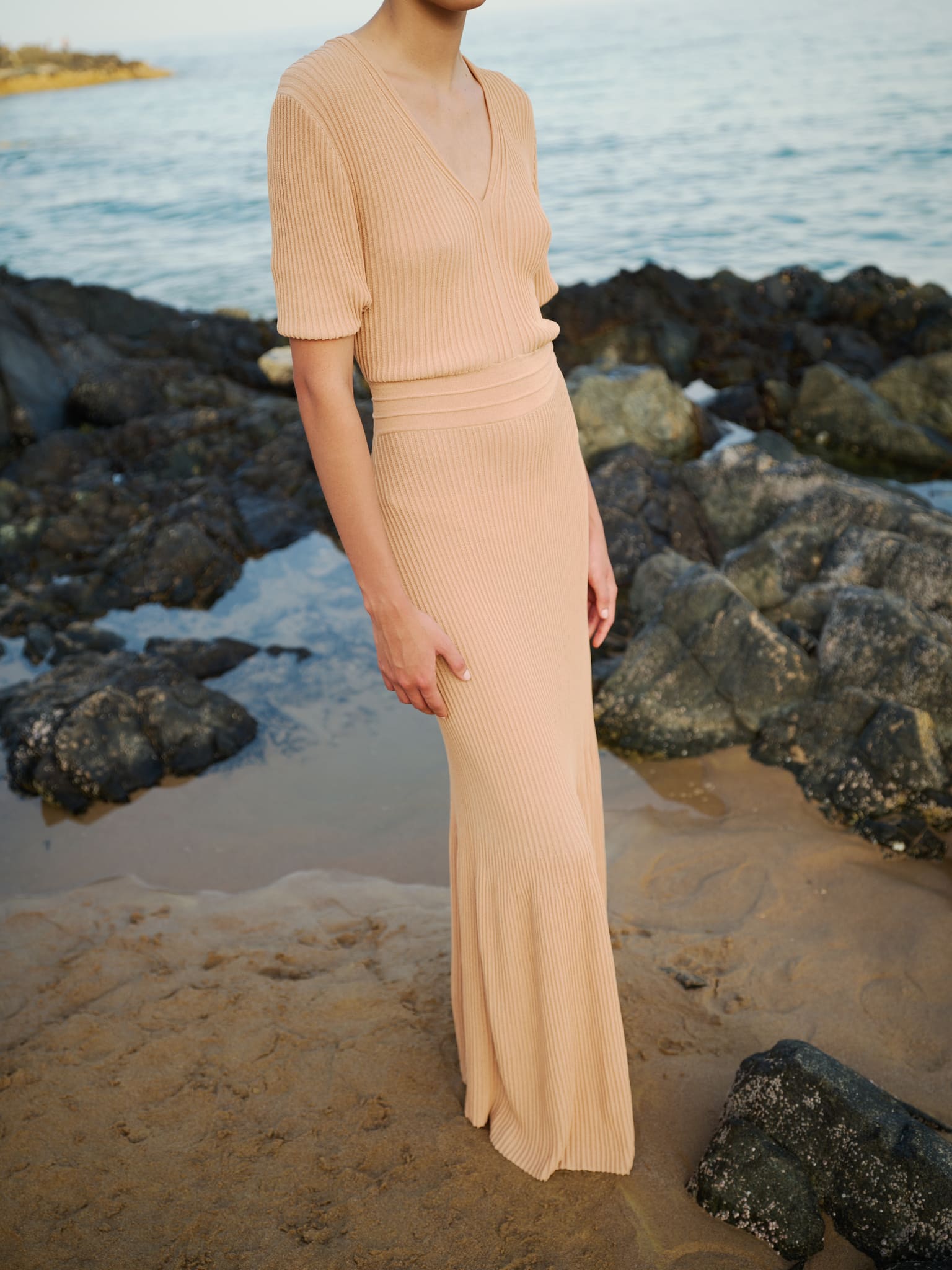 Celina Maxi Dress in Knit