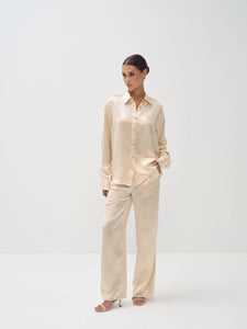 Roisin Shirt & Pants Set in Naia™ Satin