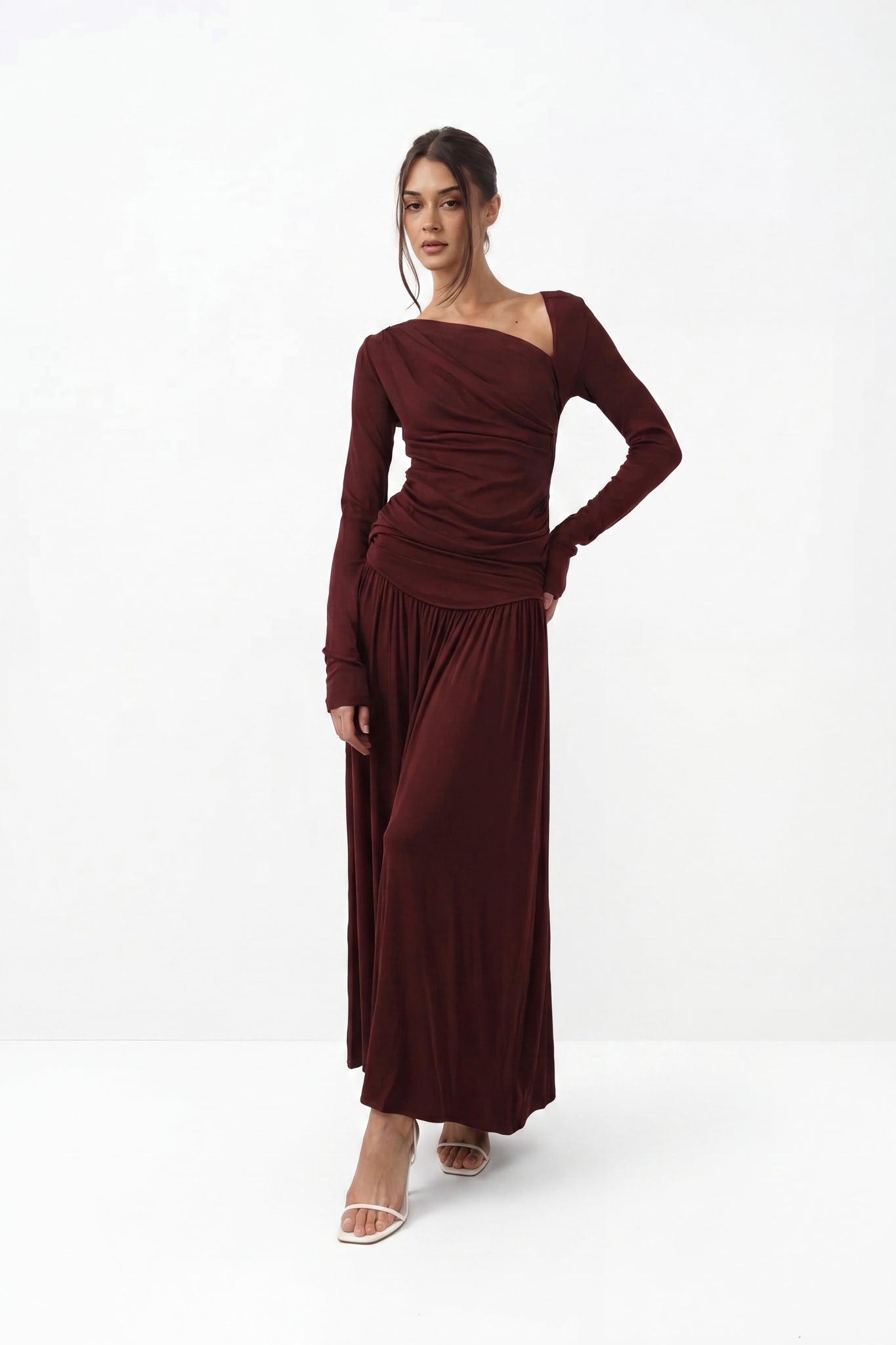 ariana one shoulder dress Forever - Ariana One Shoulder Dress