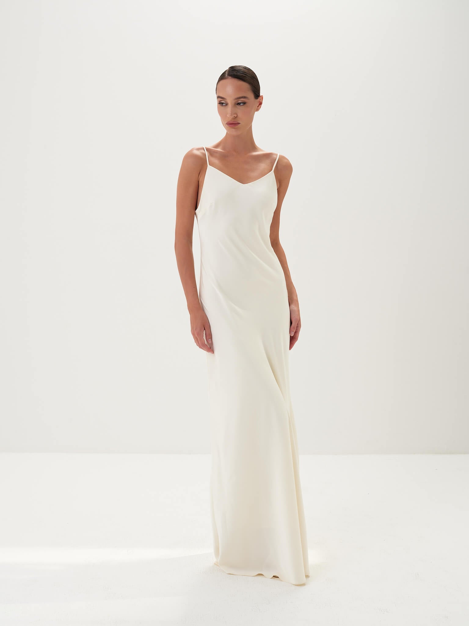 Estelle Statement Evening Gown - Sculpted Silhouette with Refined Movement and Polished Detail