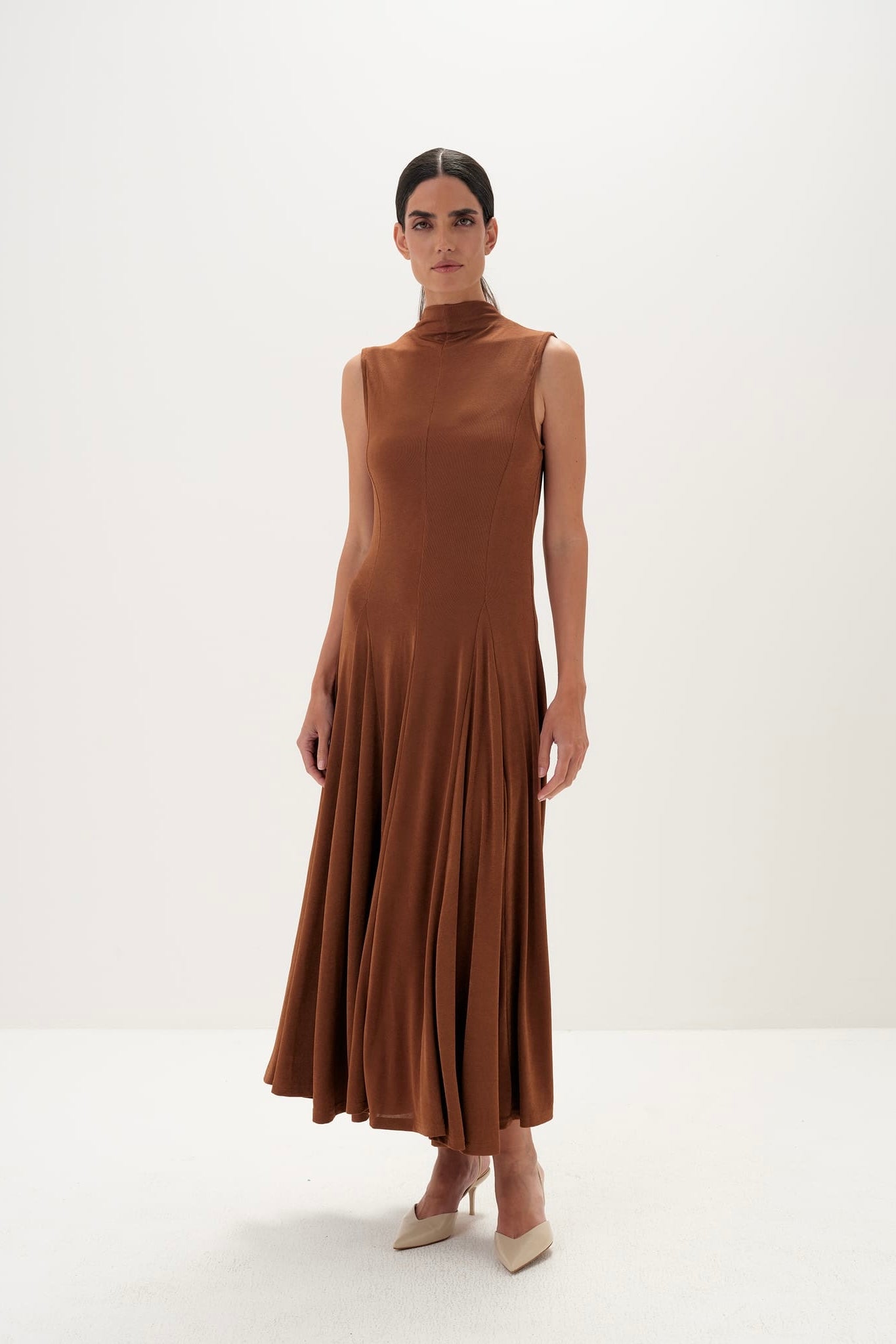 Ezra Refined Casual Dress - Tailored Silhouette with Comfortable Movement and Understated Elegant Texture