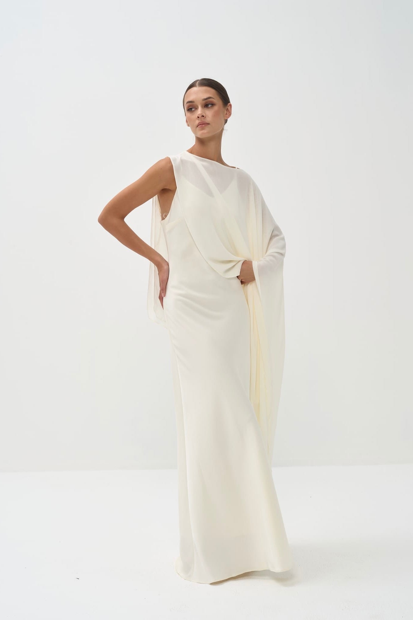 Orla Cape Maxi Dress
