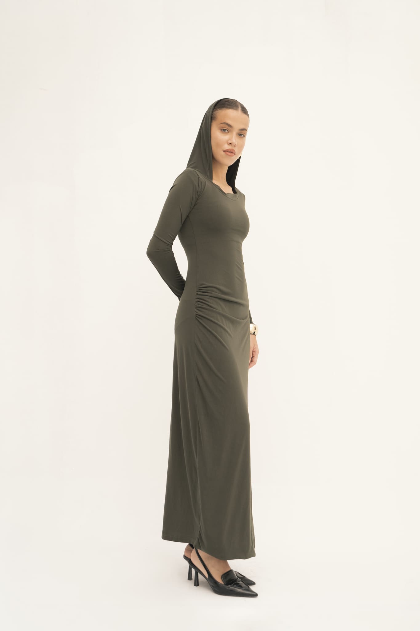 Olivia Dress - Premium Fabric with Fluid Silhouette and Polished Finish for Elevated Everyday Wear - NRA Olivia Dress - Premium Fabric with Fluid Silhouette and Polished Finish for Elevated Everyday Wear - NRA